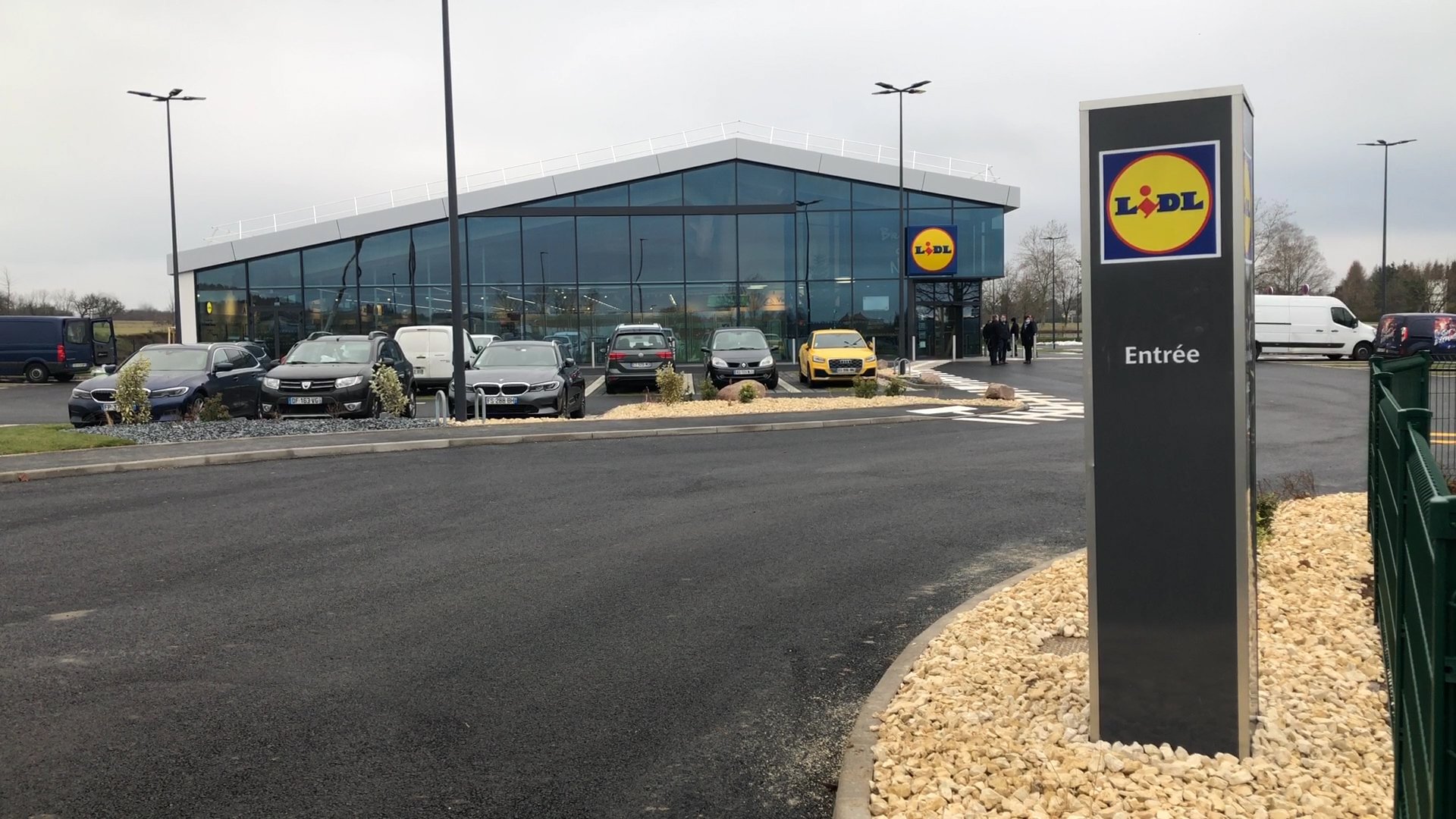 Le Nouveau Lidl De Rohrbach A T Inaugur Mosaik Cristal