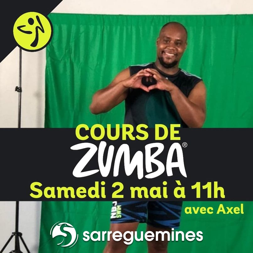 Cours de zumba en direct avec Axel