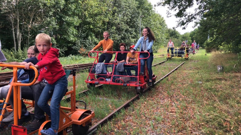 Le vélo rail : un rêve d’enfant