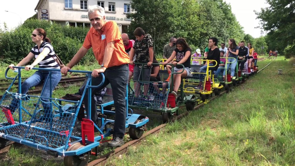 Le vélo rail de retour à Bitche