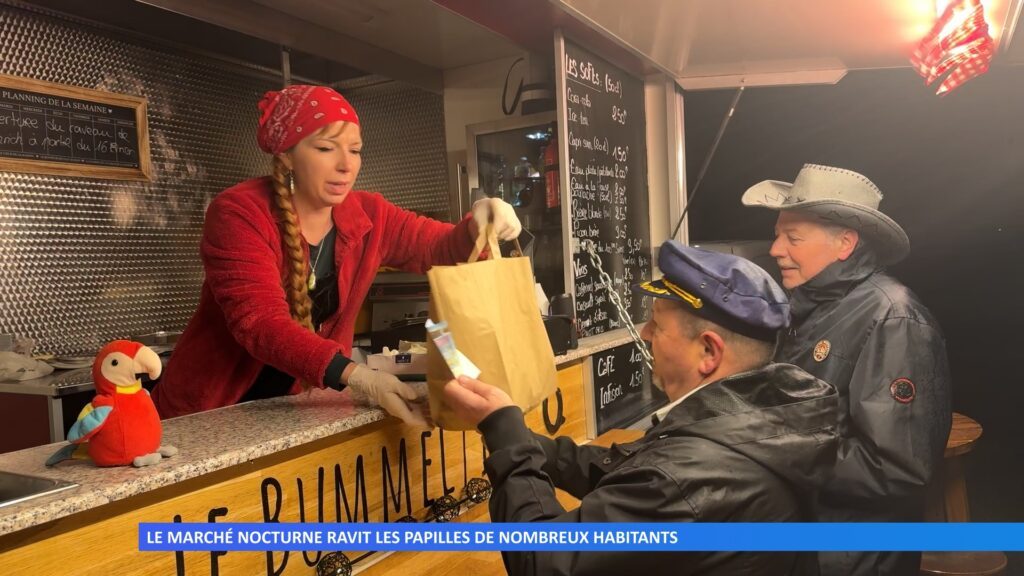 Le marché nocturne ravit les papilles de nombreux habitants