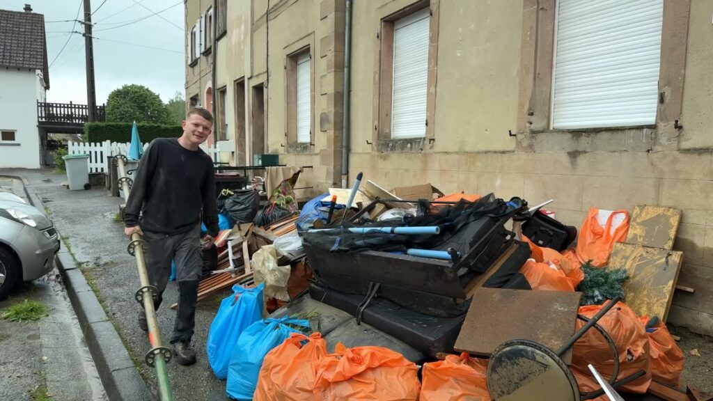 Les inondations ont aussi fait des dégâts à Wittring