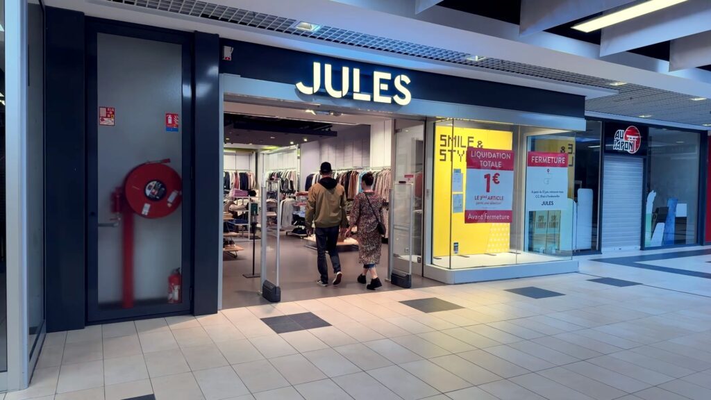 Au Carré Louvain, la boutique Jules va fermer ses portes