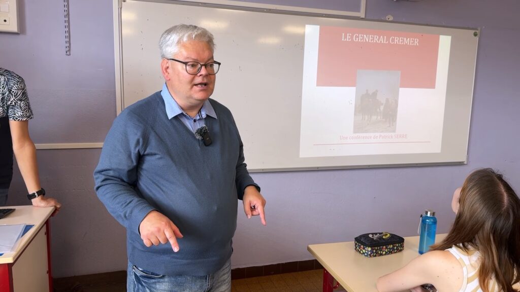 Les lycéens découvrent le parcours de Camille Cremer, héros de guerreLes lycéens découvrent le parcours de Camille Cremer, héros de guerre