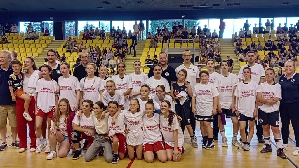 Les U13F du Basket club de Hambach vice-championnes du Bas-Rhin