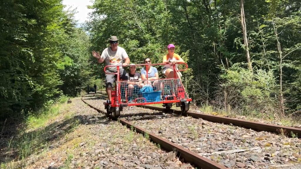 Les vélorails de T2SB vont jusqu’à Lemberg