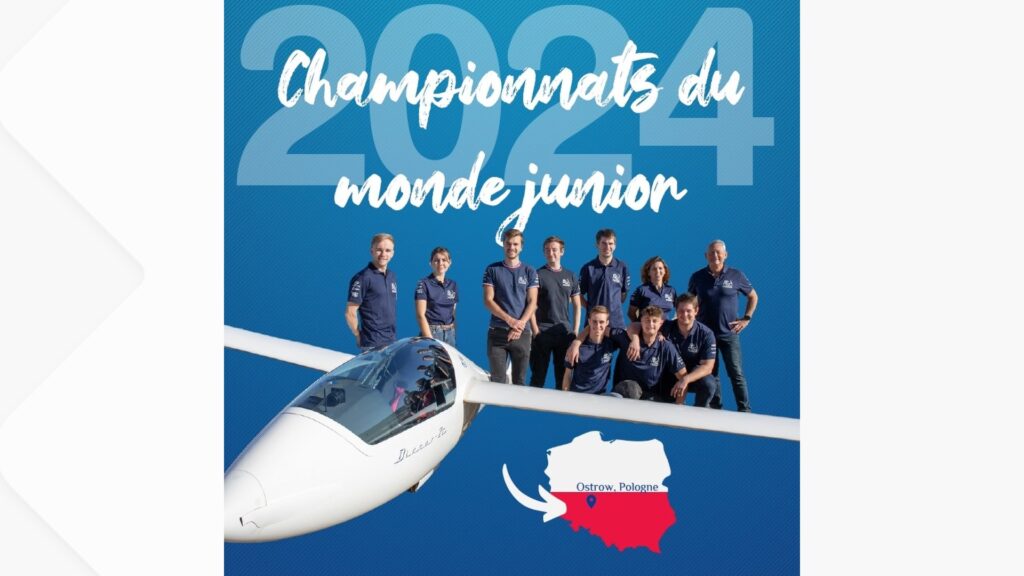 Victor Mallick et l’équipe de France 2e aux championnats du monde junior de vol en planeur