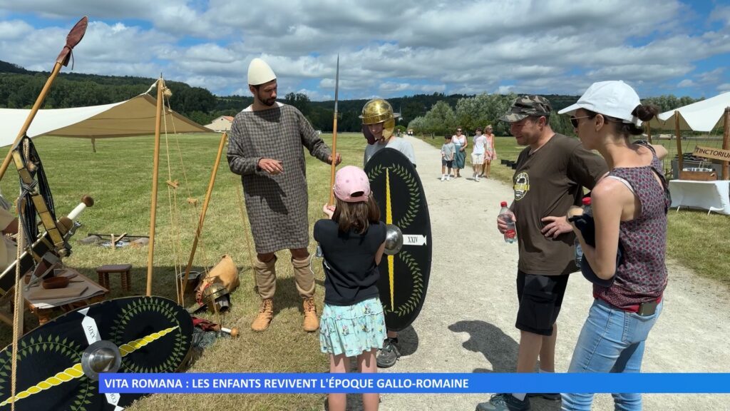 Vita Romana : les enfants revivent l’époque gallo-romaine