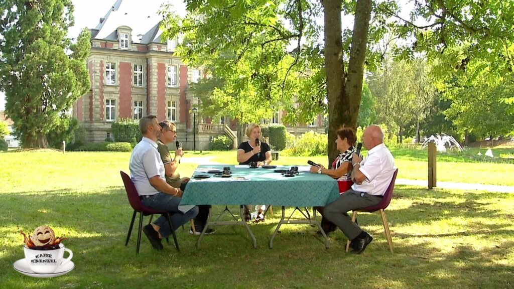 Kaffekrenzel au jardin du château Utschneider