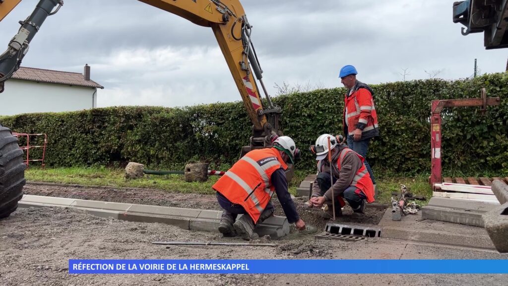 Réfection de la voirie de la Hermeskappel