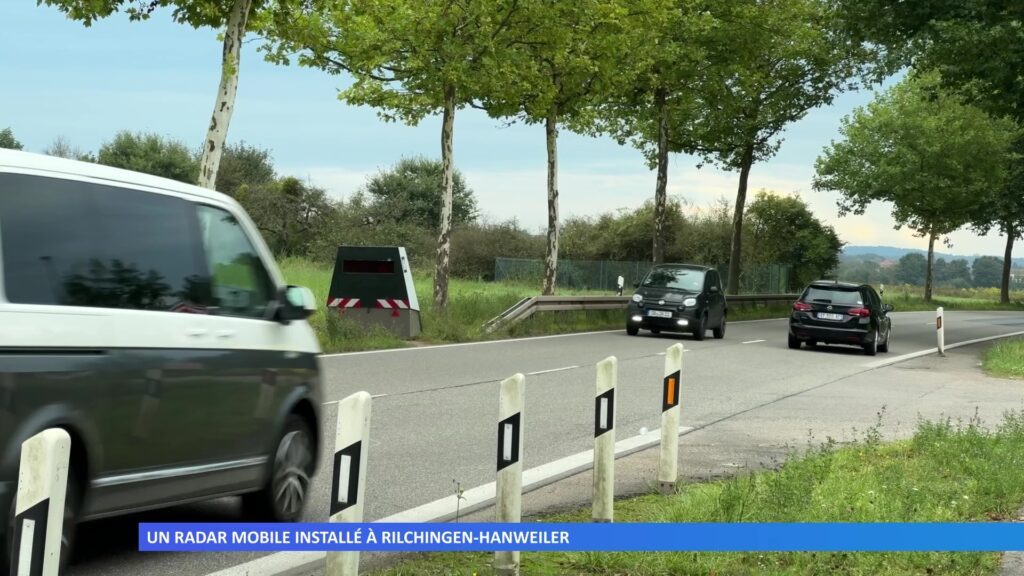 Un radar de chantier installé à Rilchingen-Hanweiler