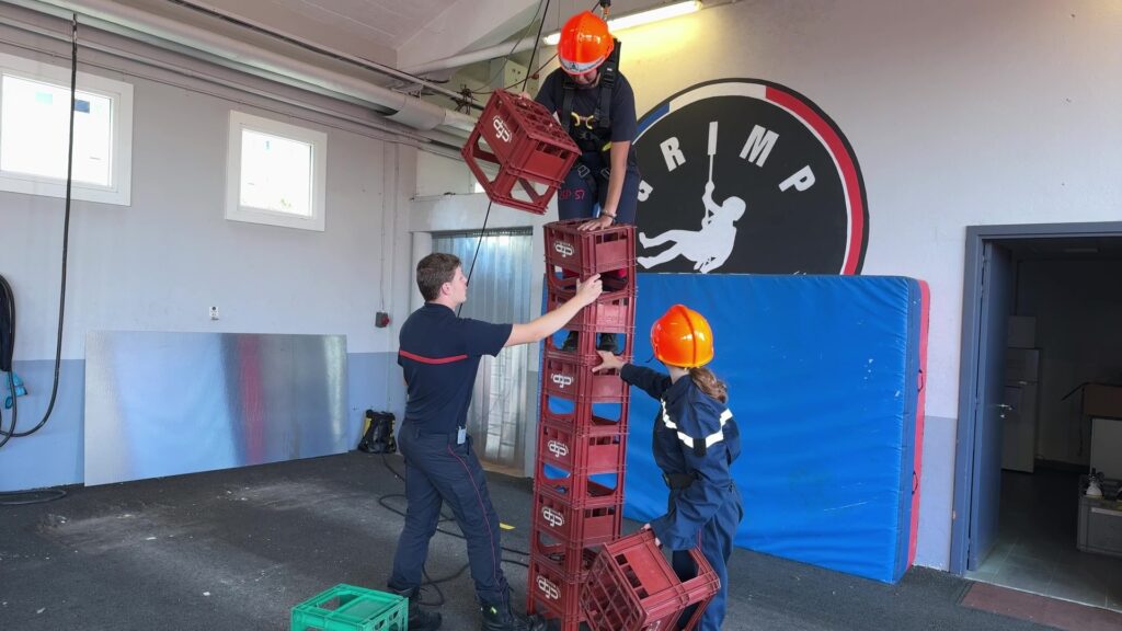 Course, force, précision : les jeunes sapeurs-pompiers se lancent des défis