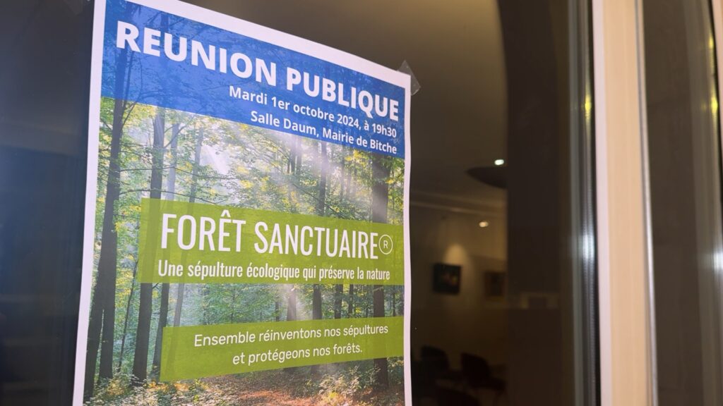 Bitche : une forêt sanctuaire, une nouvelle vision du décès