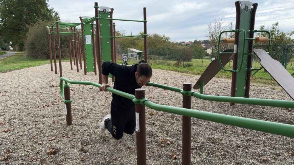 Une nouvelle aire de fitness à Hambach