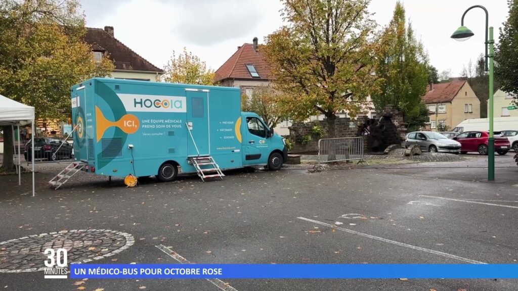 Un médico-bus pour Octobre Rose