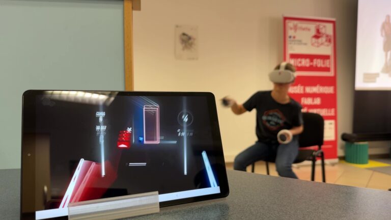 Tournoi en réalité virtuelle avec le jeu Beat Saber