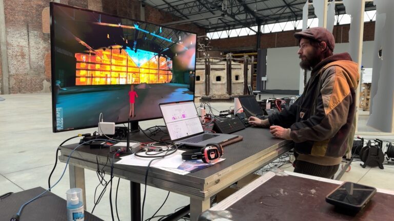 La Halle Verrière transformée en Halle aux Lumières