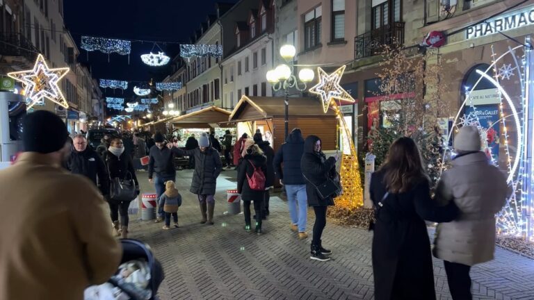 Nouvelle formule pour le marché de Noël de Sarreguemines