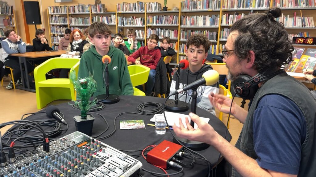 Un atelier radiophonique en platt au collège du Himmelsberg