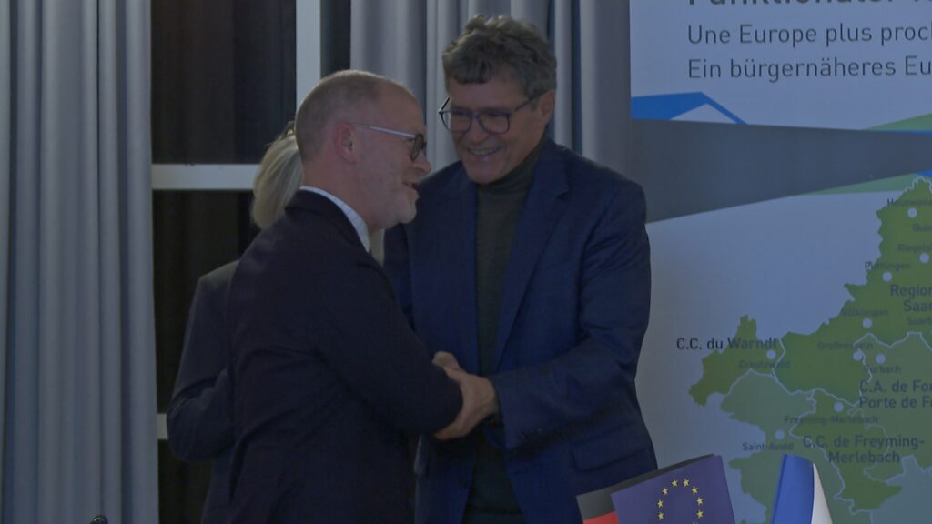 Marc Zingraff élu président de l’Eurodistrict SaarMoselle