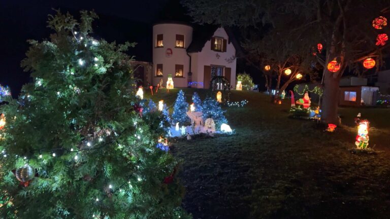 Une maison étincelante pour les fêtes de Noël