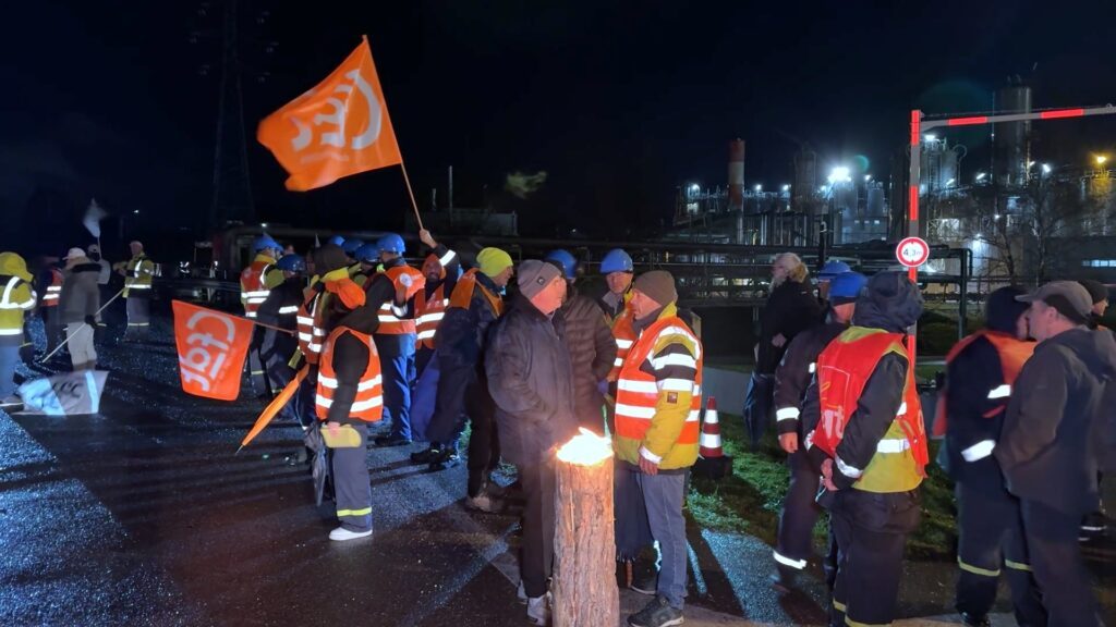 Mobilisation pour alerter sur la situation d’Ineos Polymers à Sarralbe