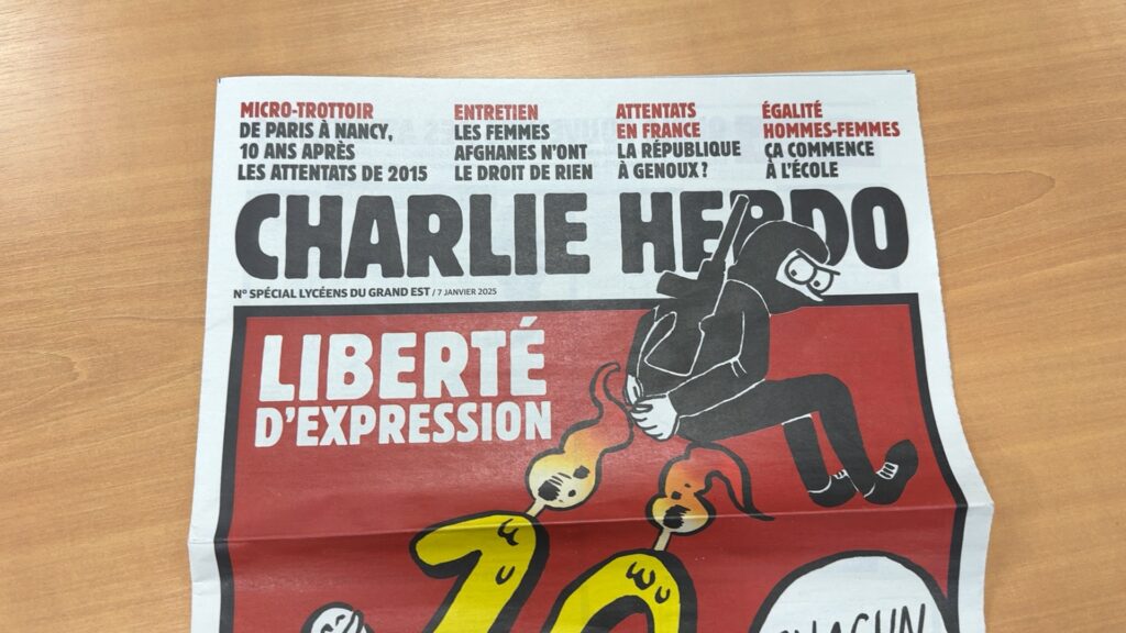 La plume des lycéens dans Charlie Hebdo