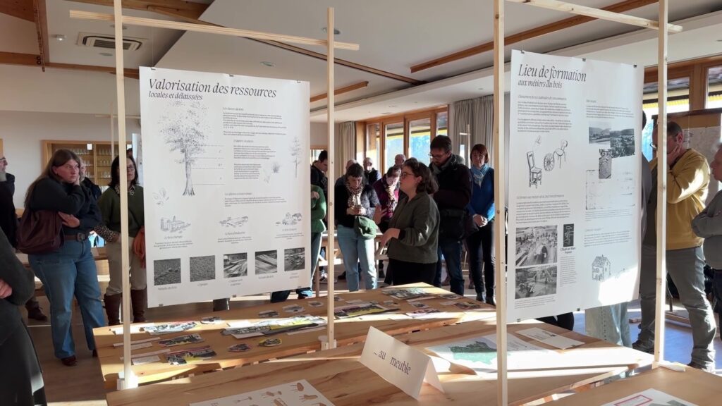 Environnement : Une restitution intermédiaire pour le Design des mondes forestiers