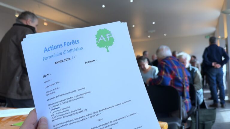 Actions Forêts, association de propriétaires forestiers privés du Bitcherland