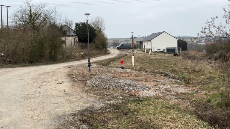 Travaux : La phase 2 de la rue de l’étang à Achen terminée