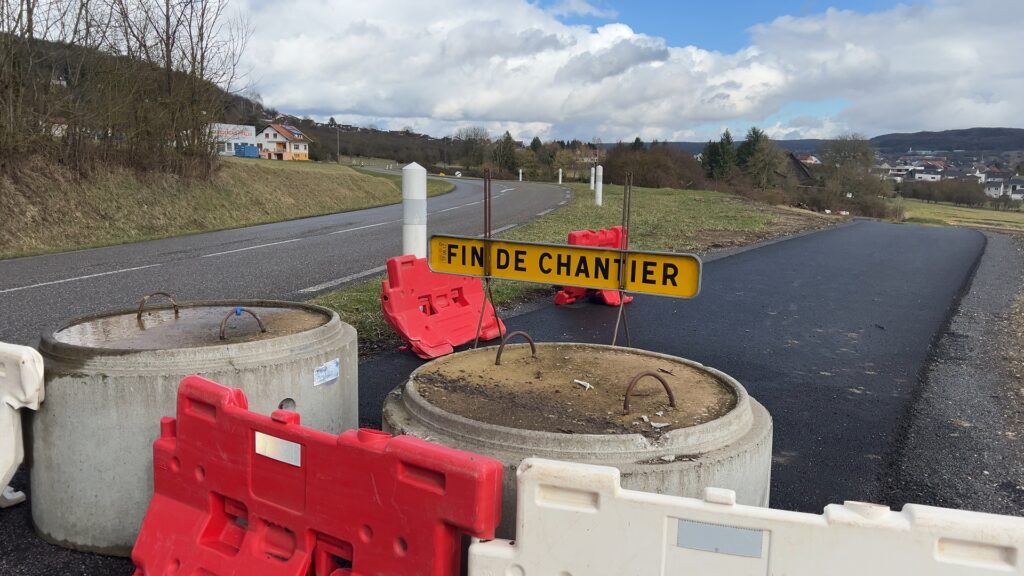 Piste cyclable Lixing-Grosblie : un chantier de longue haleine