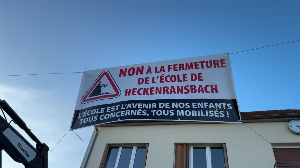 La fermeture de l’unique classe de l’école primaire de Heckenransbach annulée